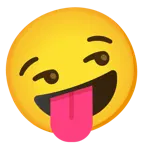 faccina impazzita + faccina contrariata