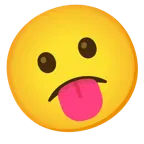 faccina impazzita + faccina confusa