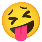 faccina impazzita + faccina stanca