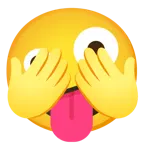 faccina impazzita + non vedo