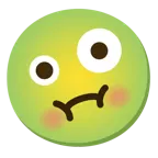 faccina impazzita + faccina nauseata
