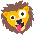 faccina impazzita + leone