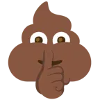 faccina che zittisce + cacca
