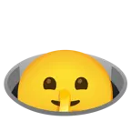faccina che zittisce + buco