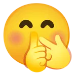 faccina che zittisce + faccina con mano sulla bocca