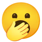 faccina che zittisce + faccina che sbadiglia