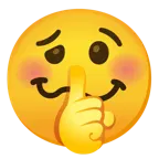 faccina che zittisce + faccina stordita