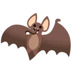 faccina che zittisce + pipistrello