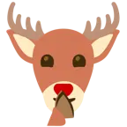 faccina che zittisce + cervo