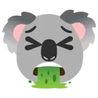 faccina che vomita + koala