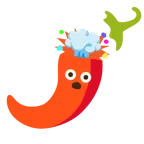 testa che esplode + peperoncino