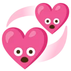 testa che esplode + cuori che girano