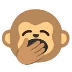 faccina che sbadiglia + muso di scimmia