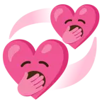 faccina che sbadiglia + cuori che girano