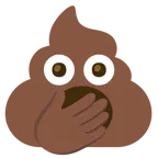 faccina che sbadiglia + cacca