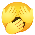 faccina che sbadiglia + non vedo