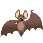 faccina che sbadiglia + pipistrello