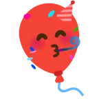 partying face + balloon