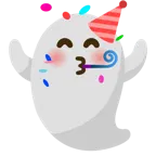 partying face + ghost