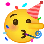 partying face + lying face