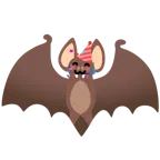 partying face + bat
