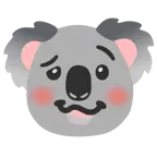 faccina stordita + koala