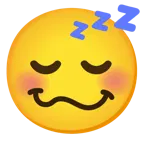 faccina stordita + faccina che dorme