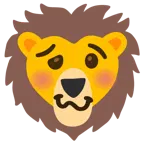 faccina stordita + leone