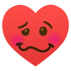 faccina stordita + cuori