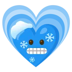 faccina congelata + cuore che cresce