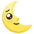 faccina supplichevole + faccina ultimo quarto di luna