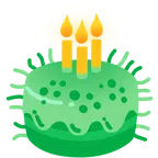 microbo + torta di compleanno