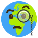 faccina con monocolo + Europa e Africa
