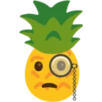 faccina con monocolo + ananas