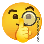 faccina con monocolo + faccina che zittisce