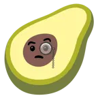 faccina con monocolo + avocado