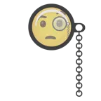 face with monocle + face with monocle