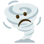 faccina imbronciata + tornado