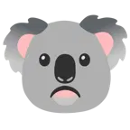 faccina imbronciata + koala