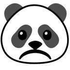 faccina imbronciata + panda