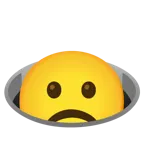 faccina imbronciata + buco