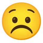 faccina imbronciata + faccina angosciata