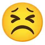 faccina imbronciata + faccina stanca