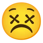 faccina imbronciata + faccina frastornata