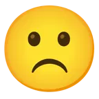faccina imbronciata + faccina leggermente imbronciata