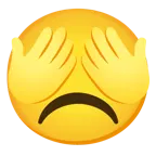 faccina imbronciata + non vedo