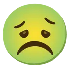 faccina imbronciata + faccina nauseata