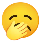 faccina imbronciata + faccina che sbadiglia
