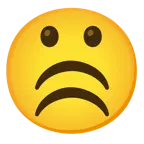frowning face + frowning face