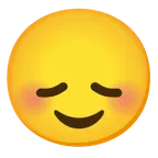 smiling face + disappointed face
